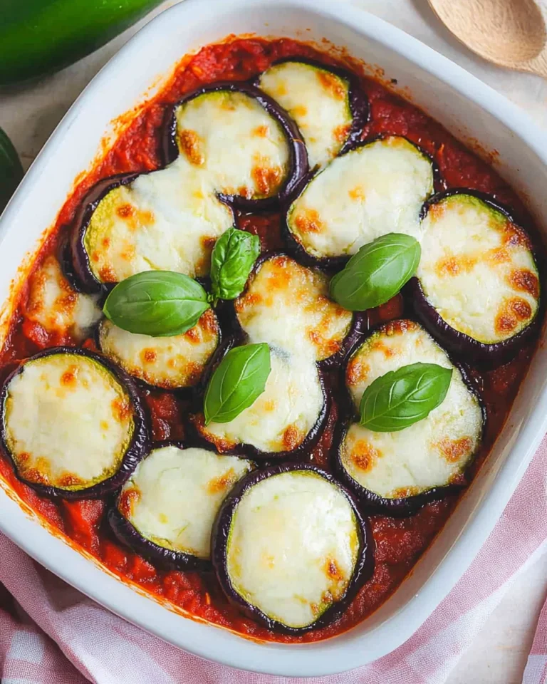 Aubergine-Zucchini-Auflauf