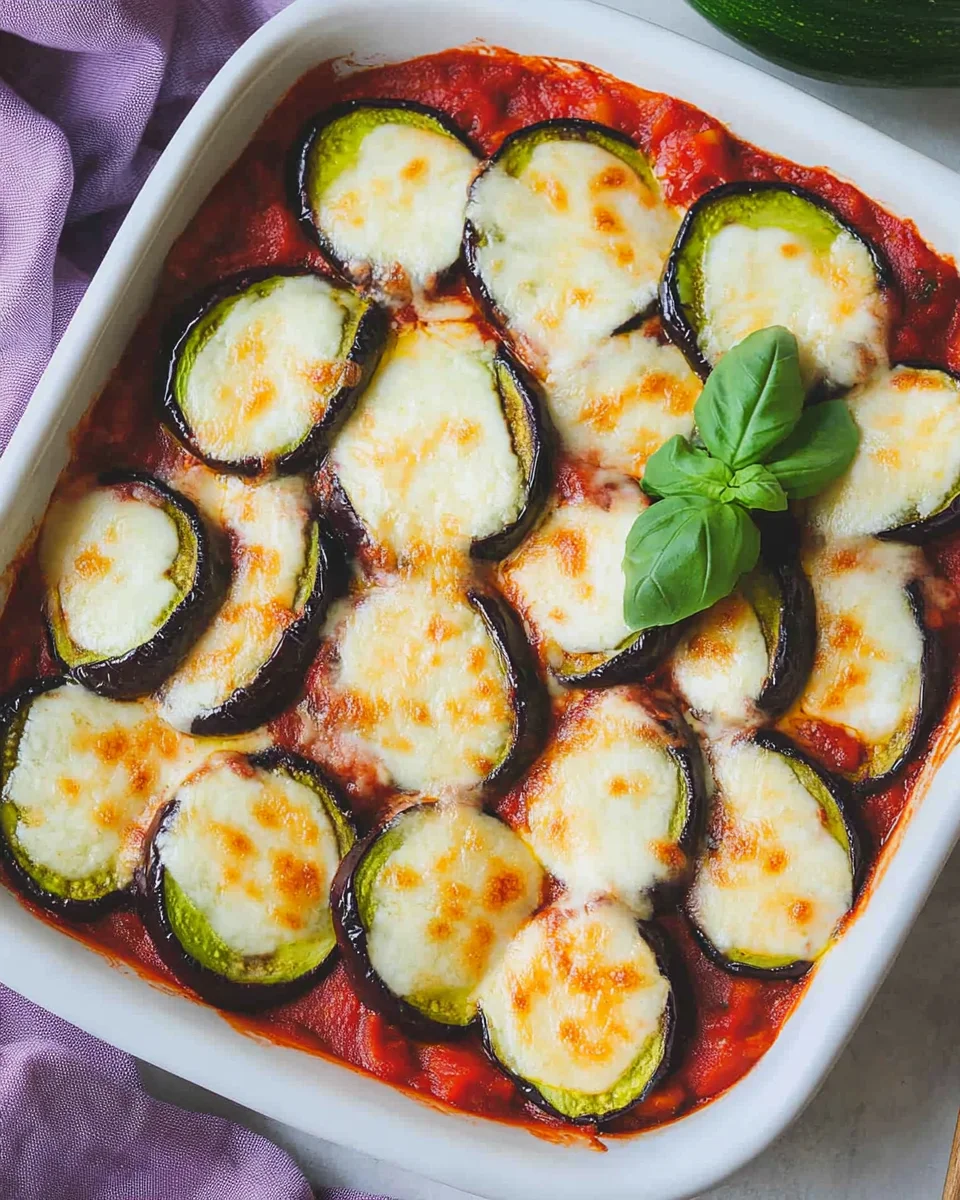 Aubergine-Zucchini-Auflauf