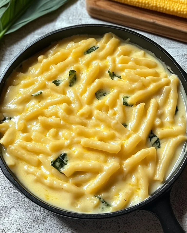 Bärlauch Mac n Cheese - cremig und lecker ( Käse Maccaroni )