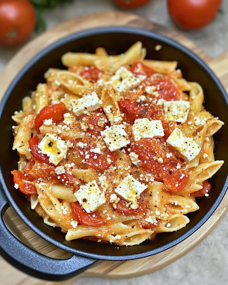 Baked Feta Pasta - Baked Oven Pasta