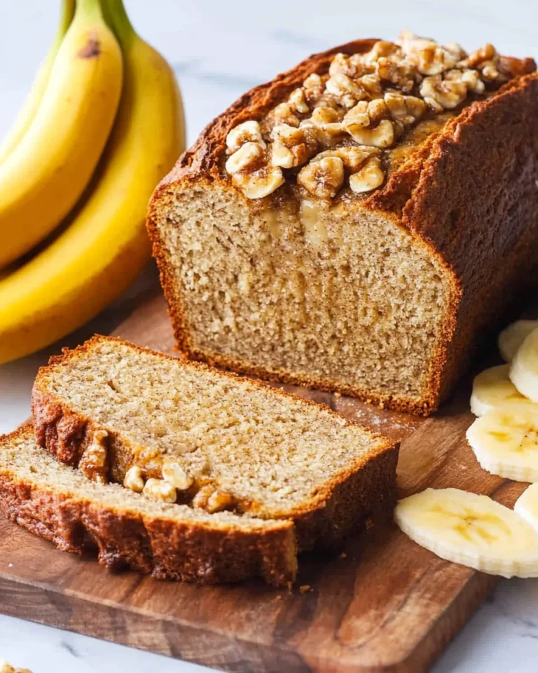 Bananenbrot mit Apfel
