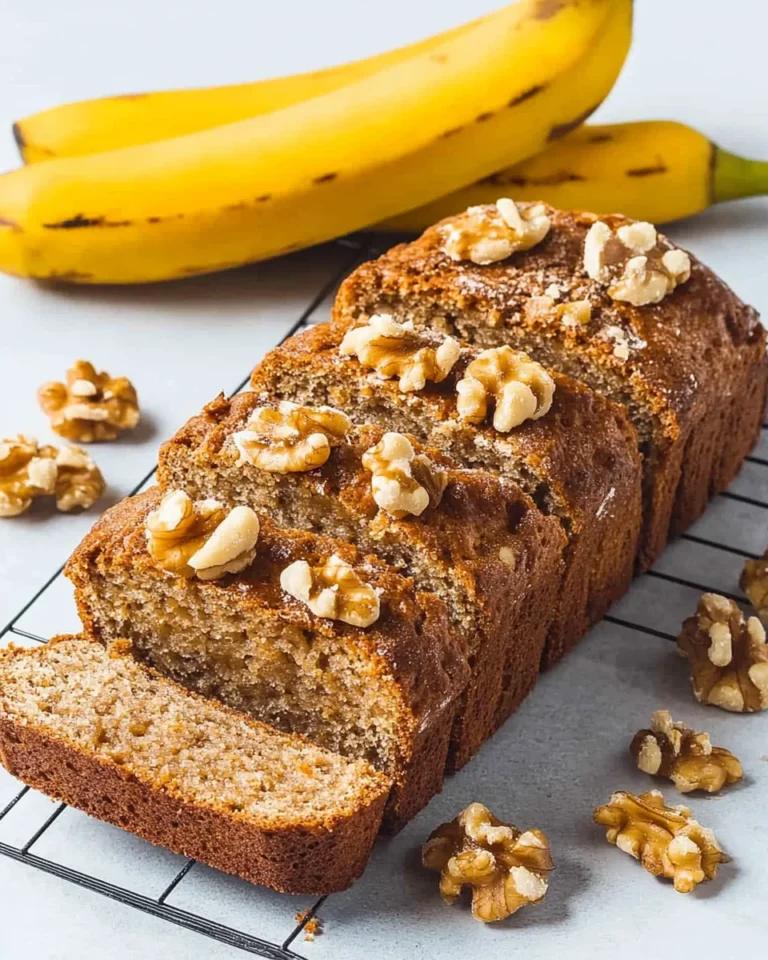 Bananenbrot mit Walnüssen