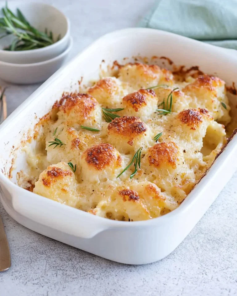 Blumenkohlauflauf - vegetarisch & knusprig überbacken