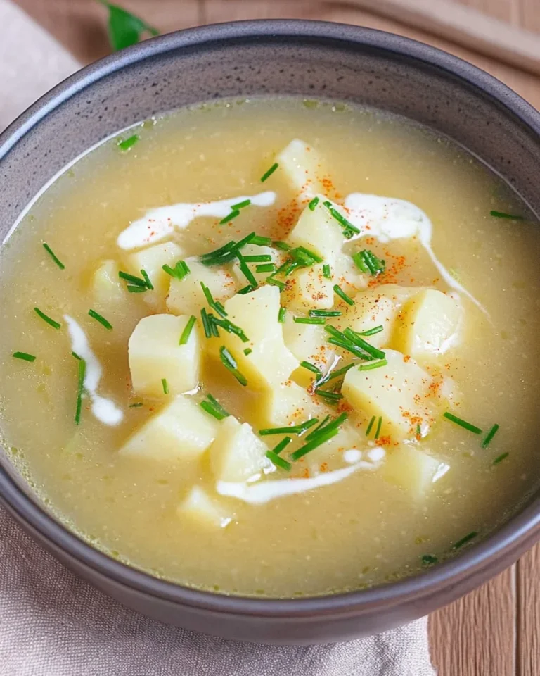 Blumenkohlsuppe - mit Kartoffeln, wie von Oma