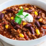 Chili con Carne mit Schokolade