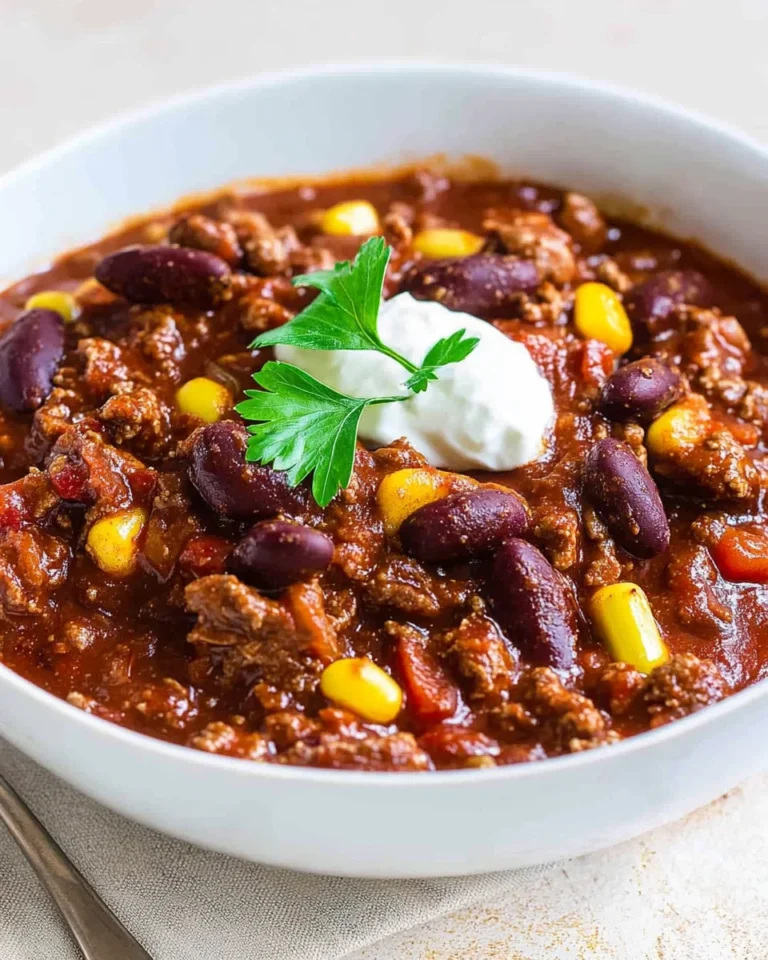 Chili con Carne mit Schokolade
