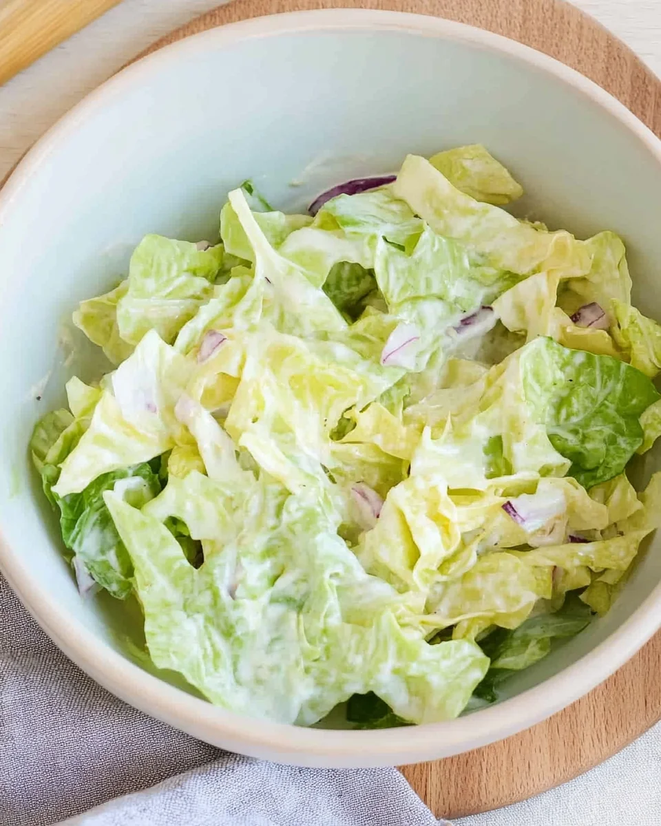 Eisbergsalat-Dressing