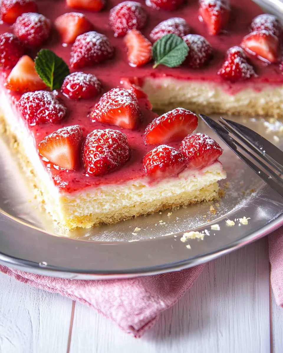 Erdbeerkuchen