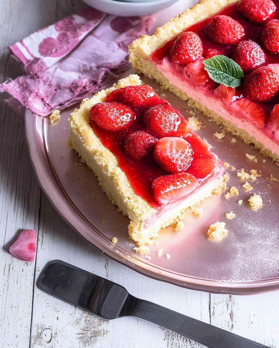 Erdbeerkuchen