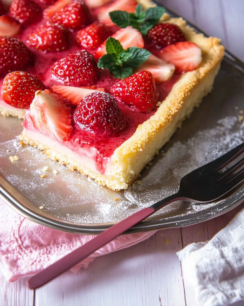 Erdbeerkuchen