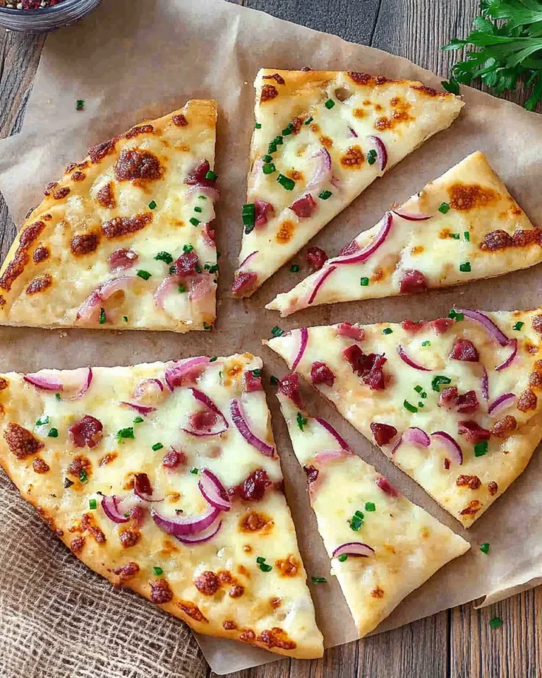Flammkuchen Rezept - einfach & schnell