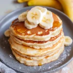 Fluffige Bananen Pancakes ohne Ei