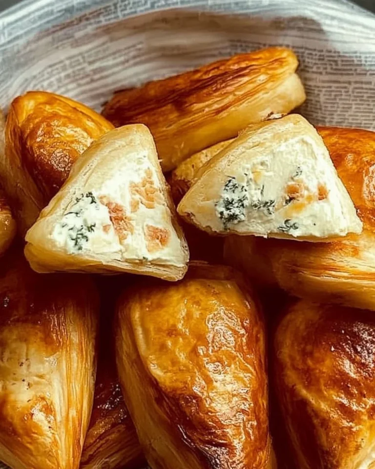 Frischkäse HähnchenHähnchenschinken Piroggen