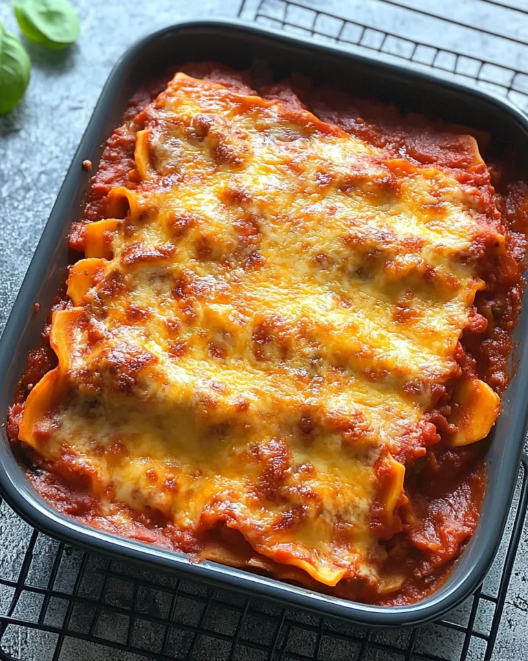 Gemüselasagne Rezept - einfach und schnell