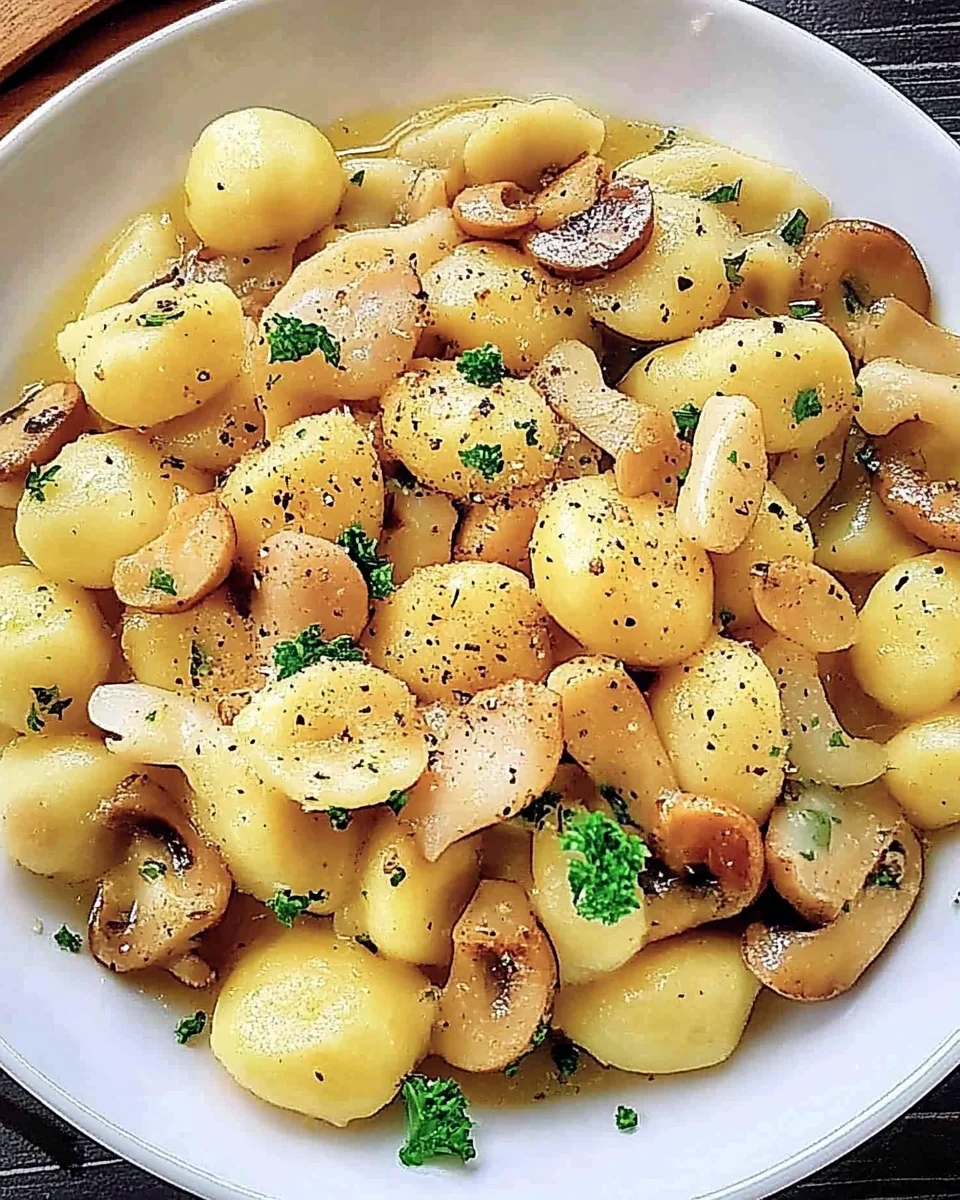 Gnocchi Pilzpfanne