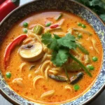 Hähnchen Curry Suppe