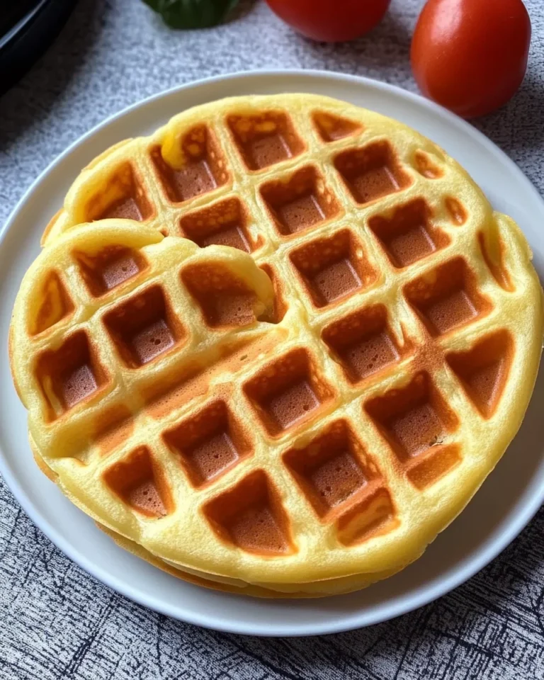 Herzhafte & Fluffige Kartoffelwaffeln - einfach und knusprig