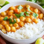 Kichererbsen-Curry mit Kokosmilch