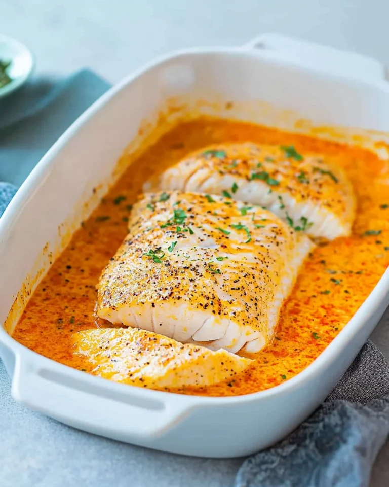 Lachs Sahne Gratin - einfaches Rezept mit Sahne-Soße