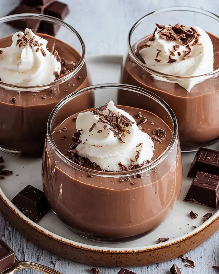 Mousse au Chocolat ohne Ei