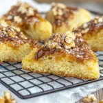 Nussecken Rezept backen (einfach, saftig & ohne Marmelade)