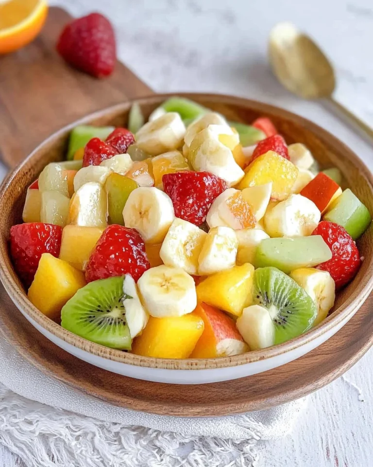 Obstsalat selber machen (schnelles Rezept)
