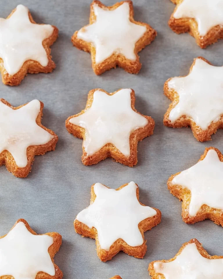 Omas Zimtsterne Rezept - ganz weich & einfach backen
