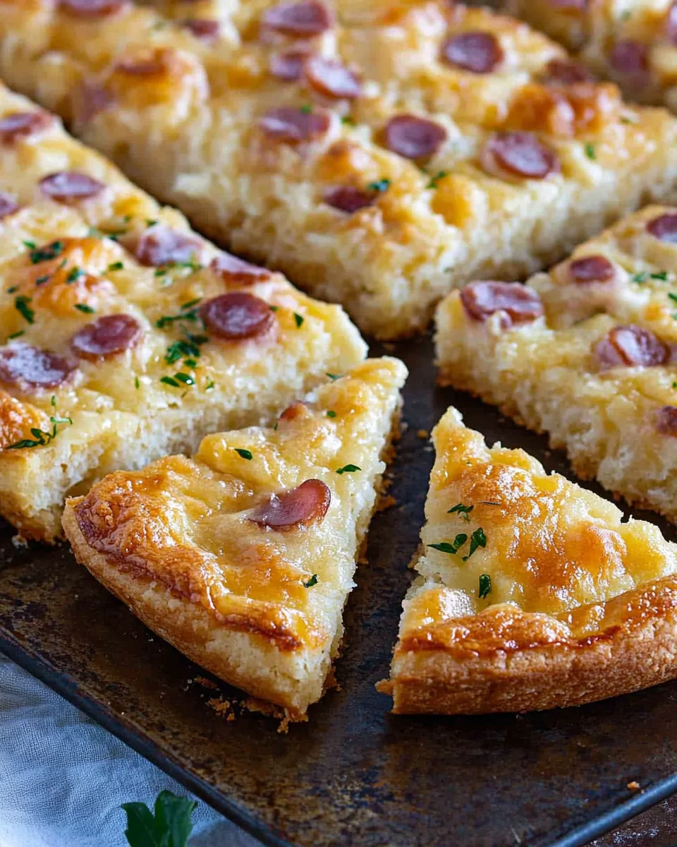 Omas Zwiebelkuchen vom Blech