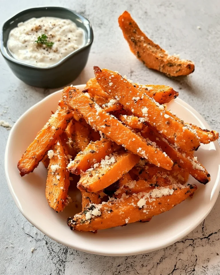 Parmesan Karotten / Möhrenpommes