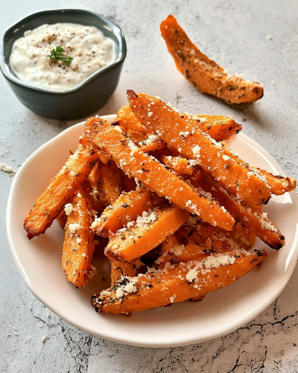 Parmesan Karotten / Möhrenpommes