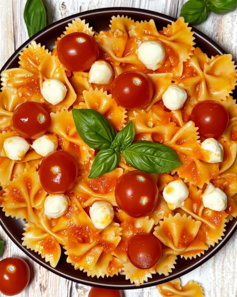 Pasta Tomate-Mozzarella