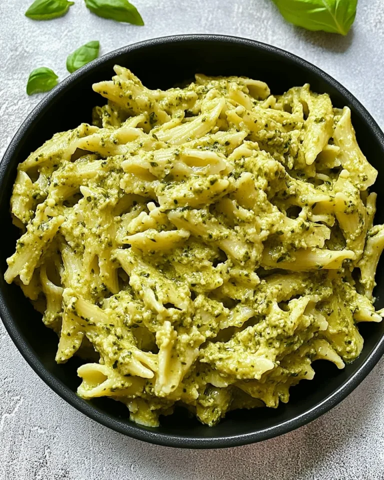 Pasta mit Basilikum Pesto - Pasta alla Genovese - in 20 Minuten