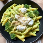 Pasta mit Burrata und Brokkoli