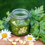Pesto aus Petersilie und Spinat