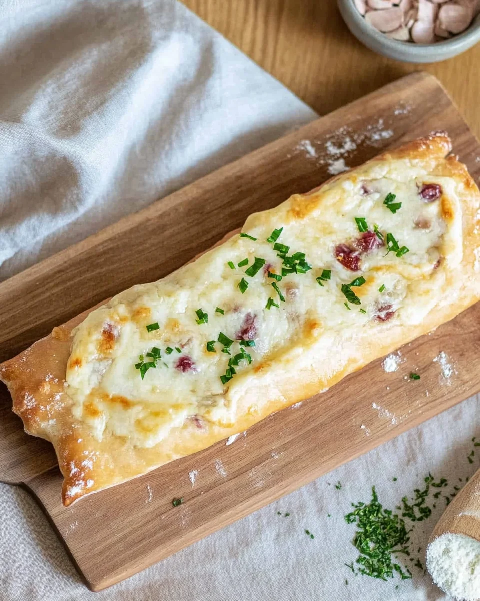 Rahmfladen aus Laugengebäck