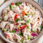 Reissalat mit Thunfisch & Paprika – so einfach