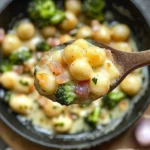 Schnelle Gnocchi Pfanne mit Brokkoli