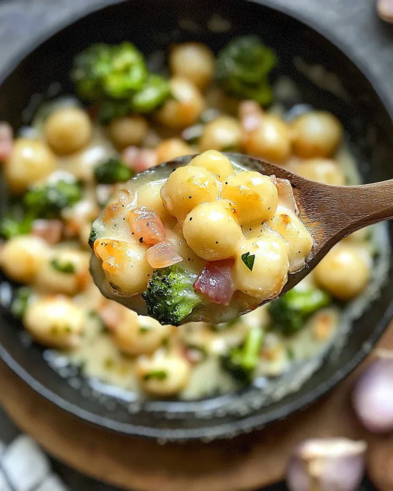 Schnelle Gnocchi Pfanne mit Brokkoli