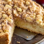 Schneller Apfelkuchen mit Streusel & Apfelmus – so saftig!