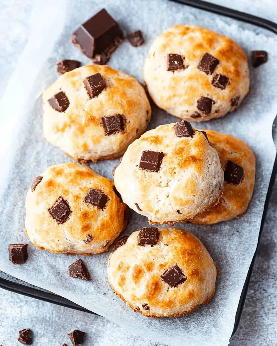 Schokobrötchen ohne Hefe selber machen