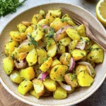 Sommerlicher Kartoffelsalat ohne Mayonnaise