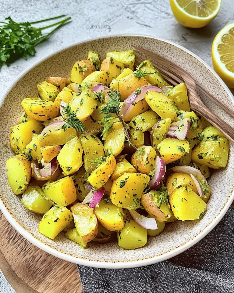 Sommerlicher Kartoffelsalat ohne Mayonnaise