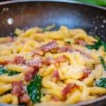 Spätzle Bacon Pfanne