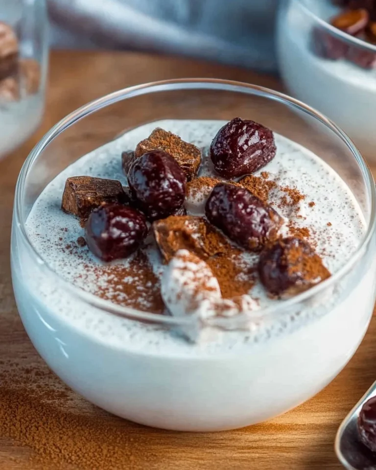 Spekulatius Dessert mit Zimt & Gebrannten Mandeln
