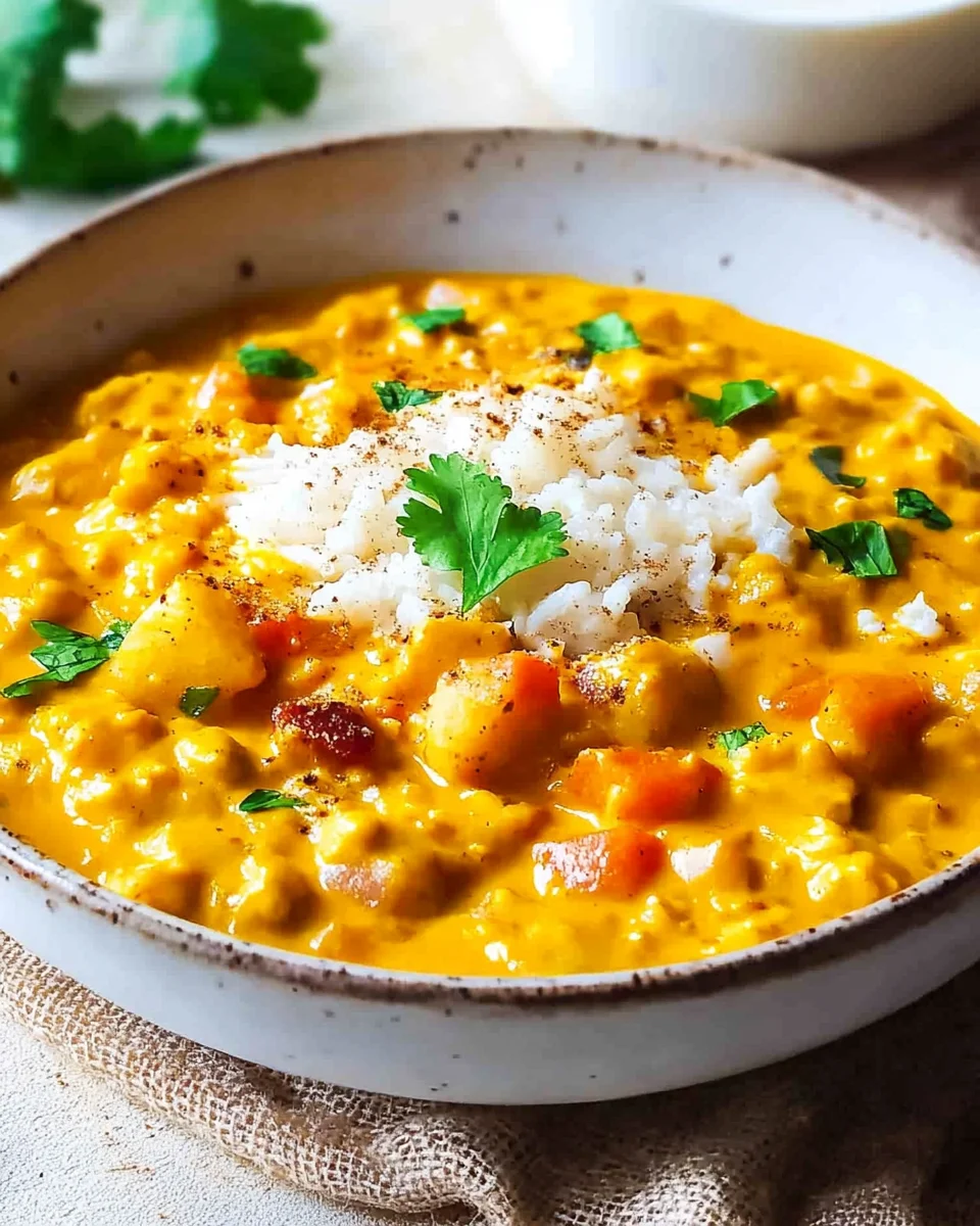Süßkartoffel-Linsen-Curry