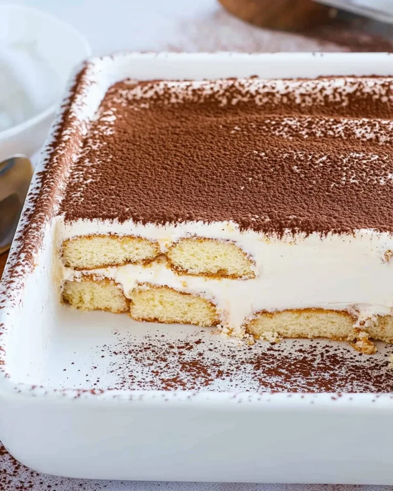 Tiramisu ohne Ei & Alkohol