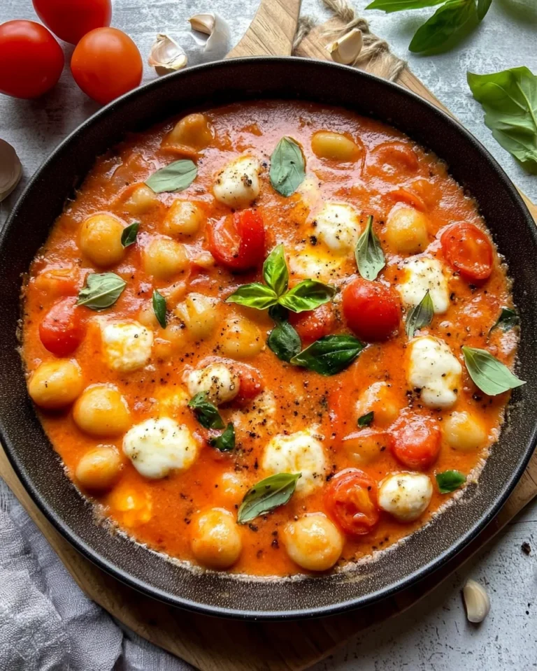 Tomate Mozzarella Gnocchi