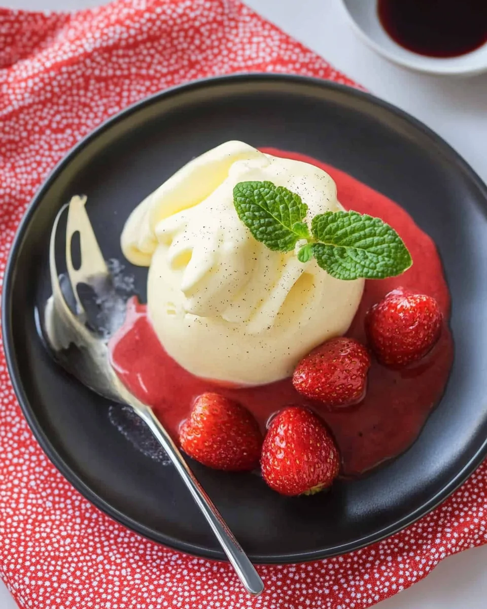 Vanille Parfait Rezept (einfach und cremig)