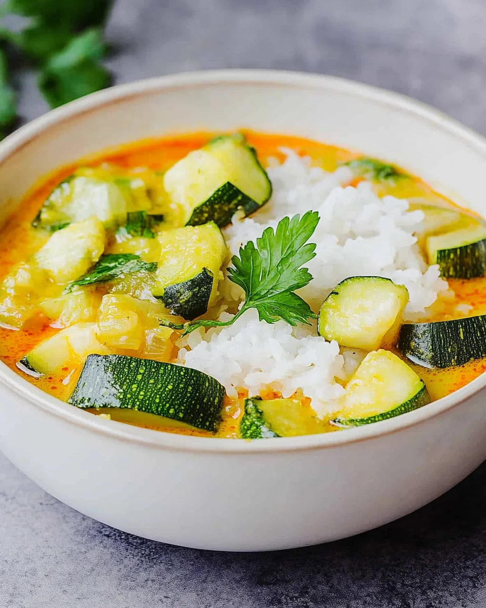 Zucchini-Curry