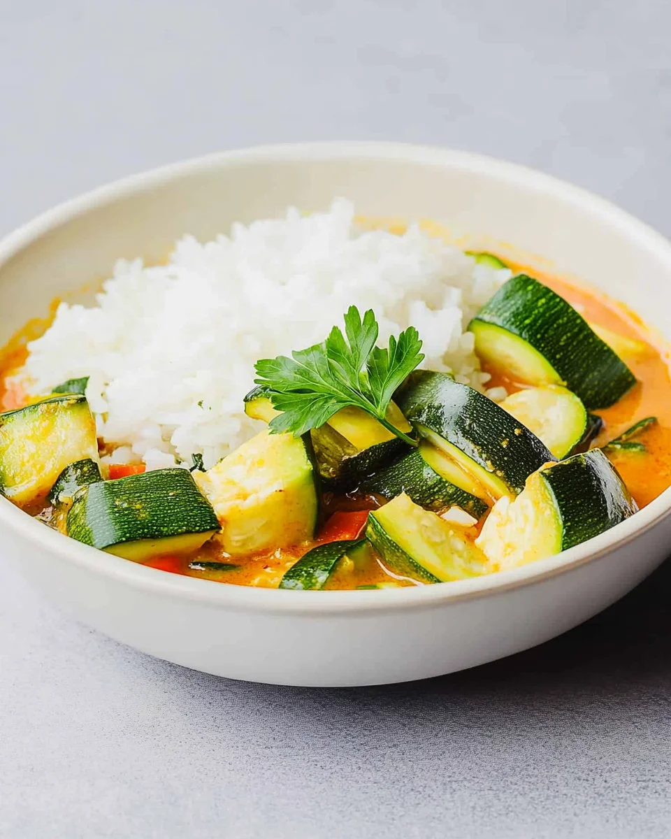 Zucchini-Curry